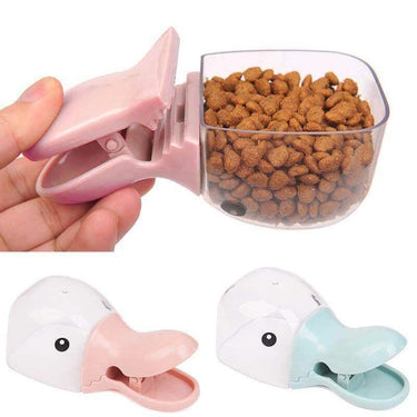 Duckie Cat Food Spoon Cat Supplies KittyNook Pink